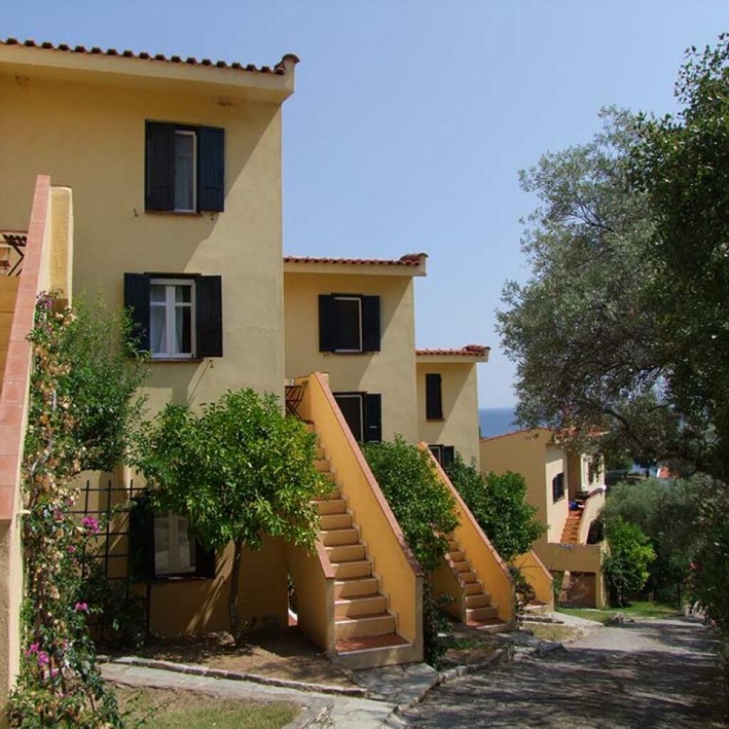 Yellow Houses, Pyrgadikia, Sithonia