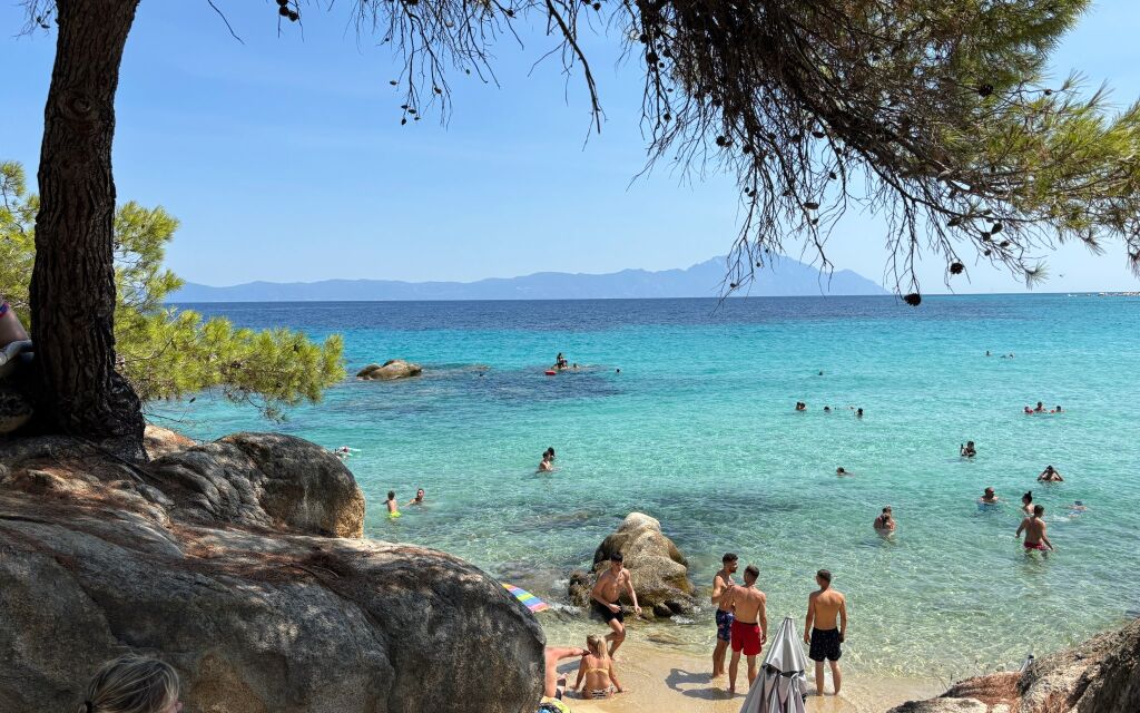 portokali - dukina - plaža - sitonija