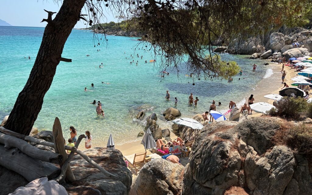 portokali - orange - kavourotripes - plaža - sitonija