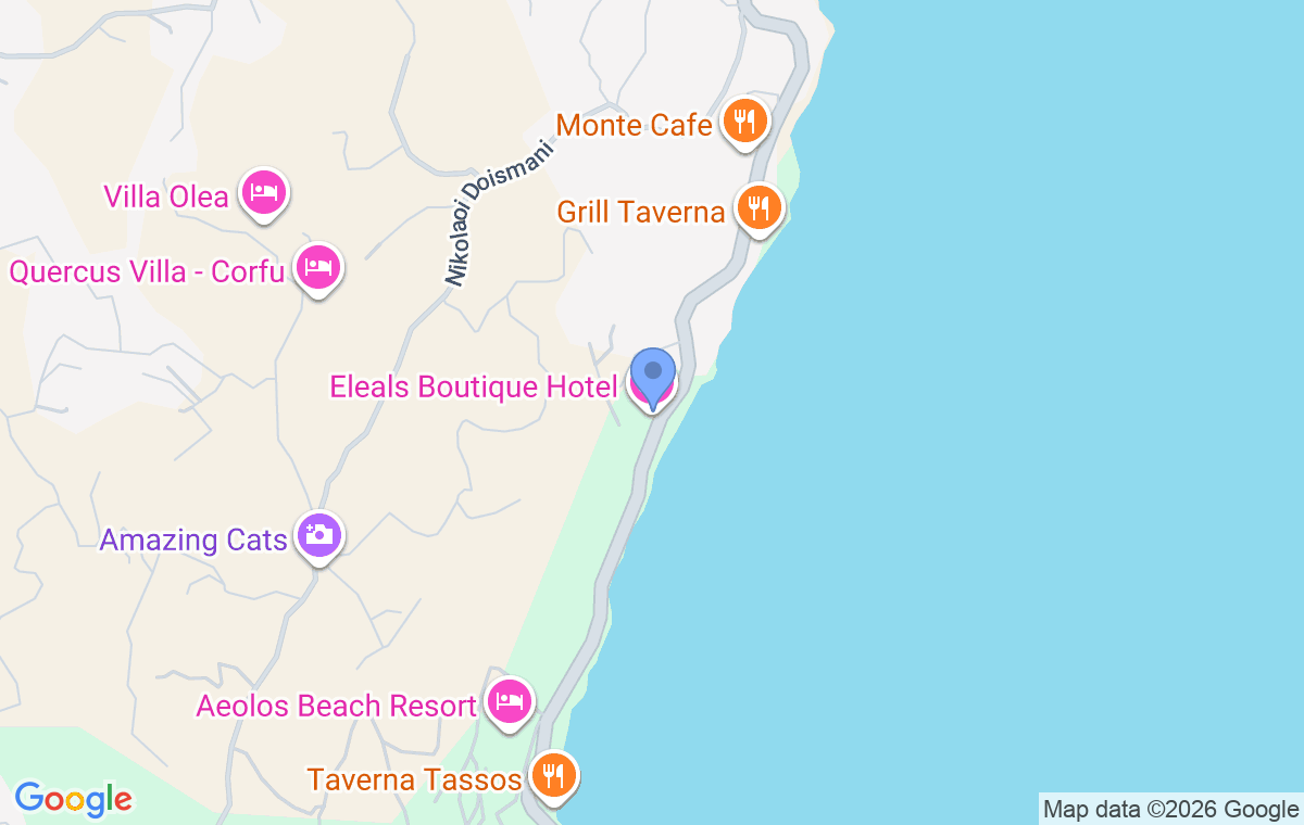 Accommodation location map