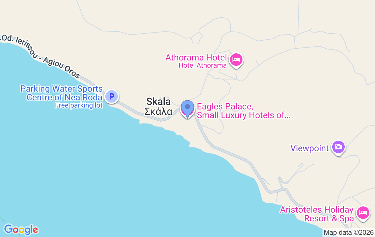 Accommodation location map