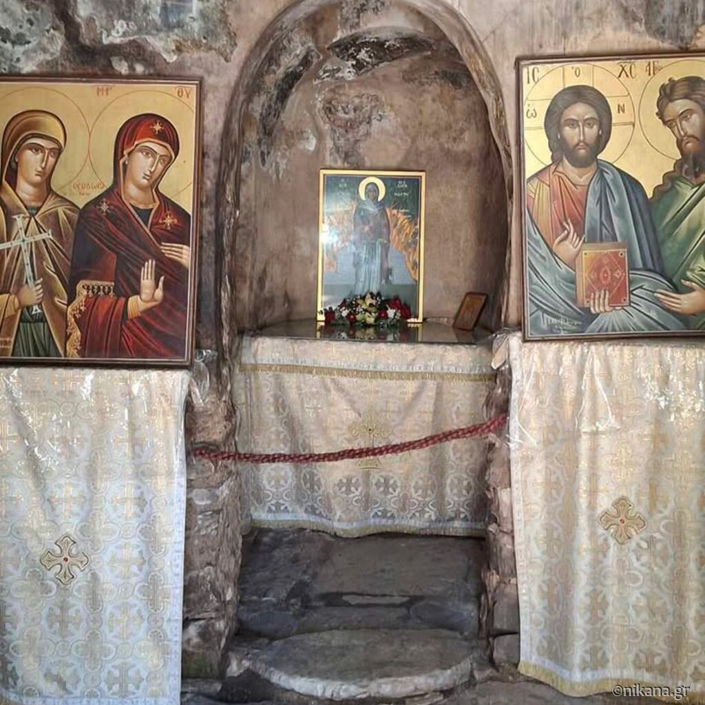 Unutrašnjost crkve Svete Teodore