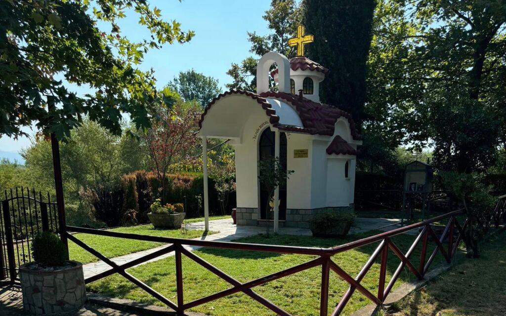 mala crkvica u okolini jezera Kerkini