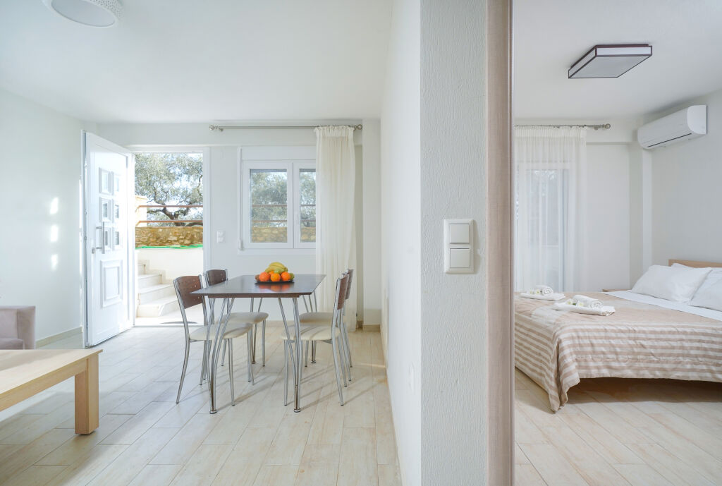 Ilias Apartments, Golden Beach, Thassos,  4 Bed Apartment, Semi-Based