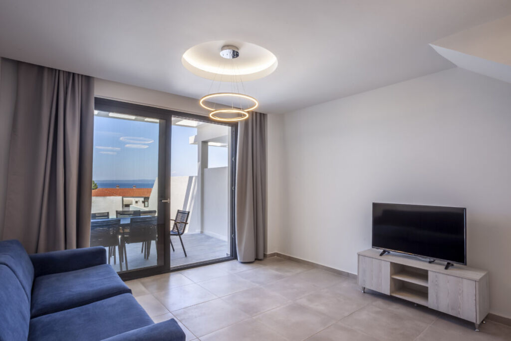 Kaiafa Ismini Villas, Polichrono, Kassandra, 2 Bedroom Apartment, Two-level, No.1 & 2