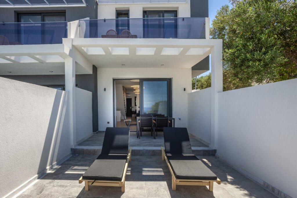 Kaiafa Ismini Villas, Polichrono, Kassandra, 2 Bedroom Apartment, Two-level, No.1 & 2