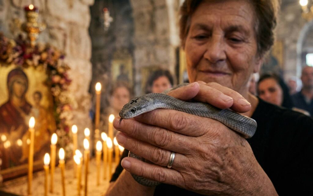 Svete zmije Kefalonije - zaštitnice mesta i crkve