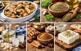 začini koji daju poseban ukus i toplinu grčkim jelima