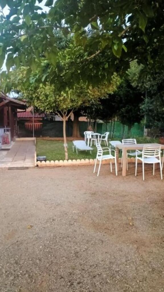 Yard Of Panos House, Triglia, Kassandra