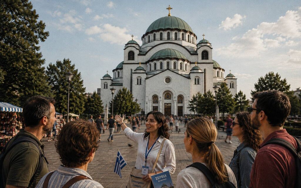 Vodiči kroz Srbiju na grčkom jeziku / Ανακαλύψτε τη Σερβία στα ελληνικά