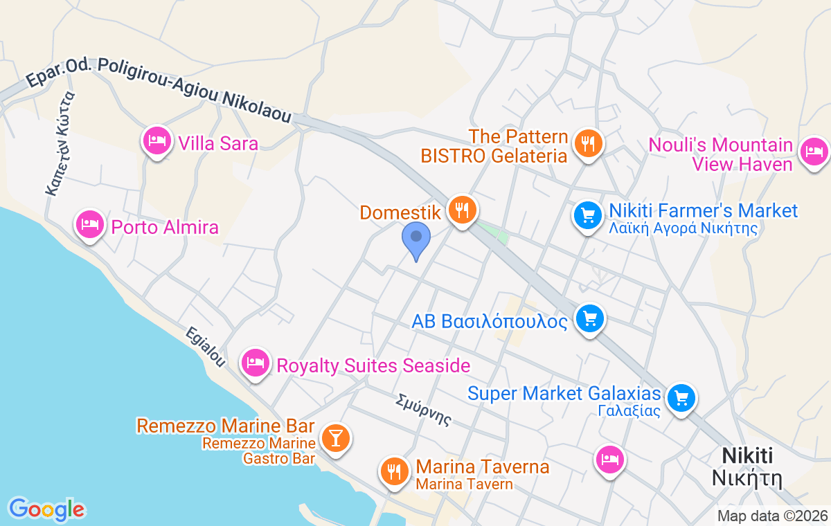 Mapa lokacije smeštaja