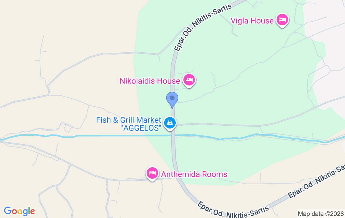 Accommodation location map
