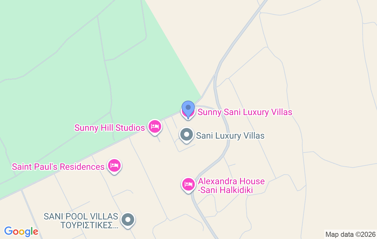 Accommodation location map