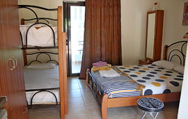 aretes hotel toroni sithonia 4 Bed Studio 18