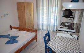 Halkias Studios, Limenaria, Thassos, 2 Bed Studio, No.6