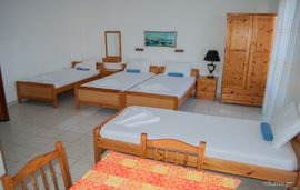 Halkias Studios, Limenaria, Thassos, 4 Bed Studio, No.2