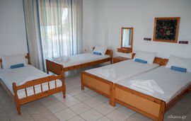 Halkias Studios, Limenaria, Thassos, 4 Bed Studio, No.1