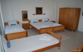 Halkias Studios, Limenaria, Thassos, 4 Bed Studio, No.1