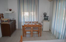 Halkias Studios, Limenaria, Thassos, 4 Bed Studio, No.1