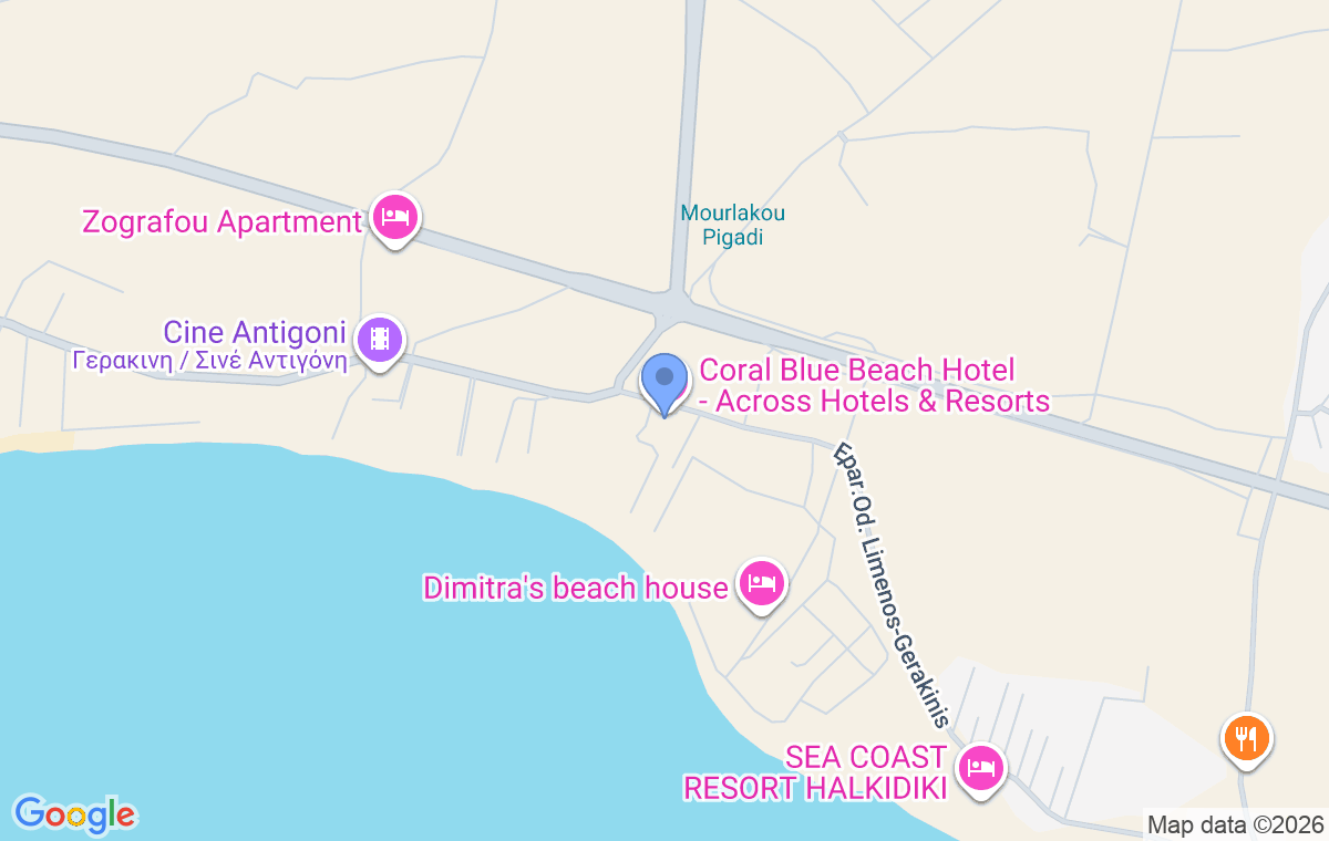 Accommodation location map