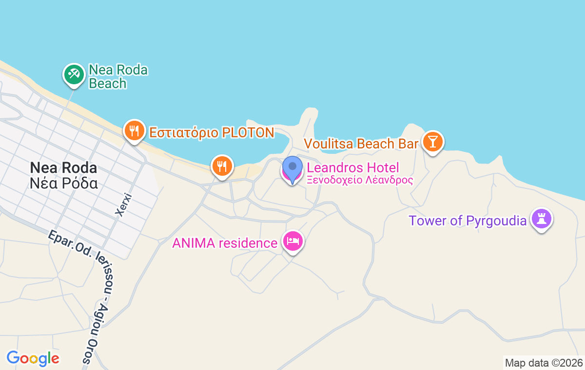Accommodation location map