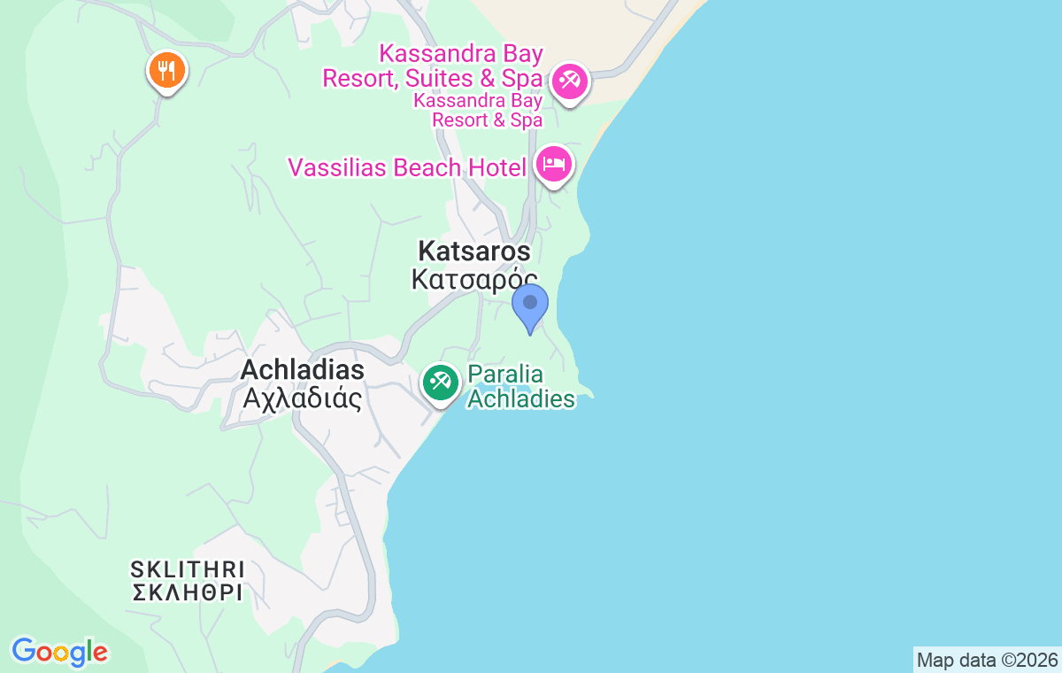 Accommodation location map