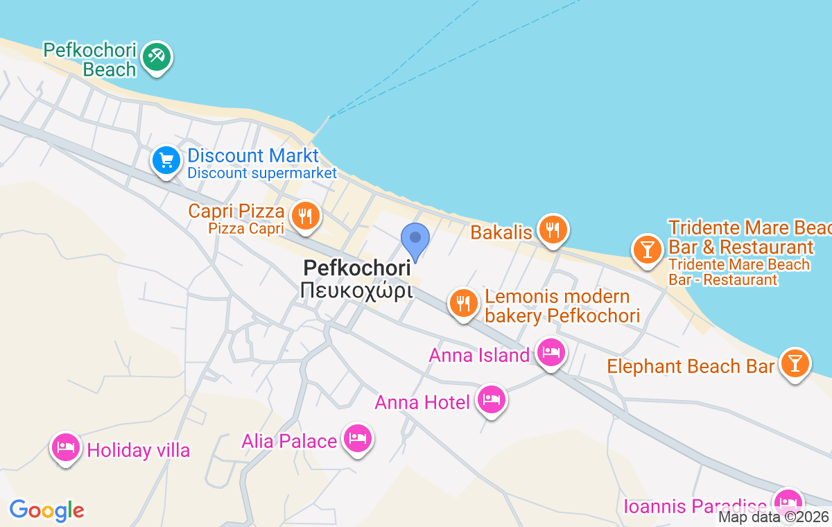 Accommodation location map