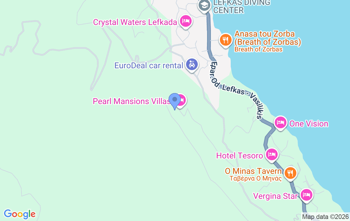 Accommodation location map