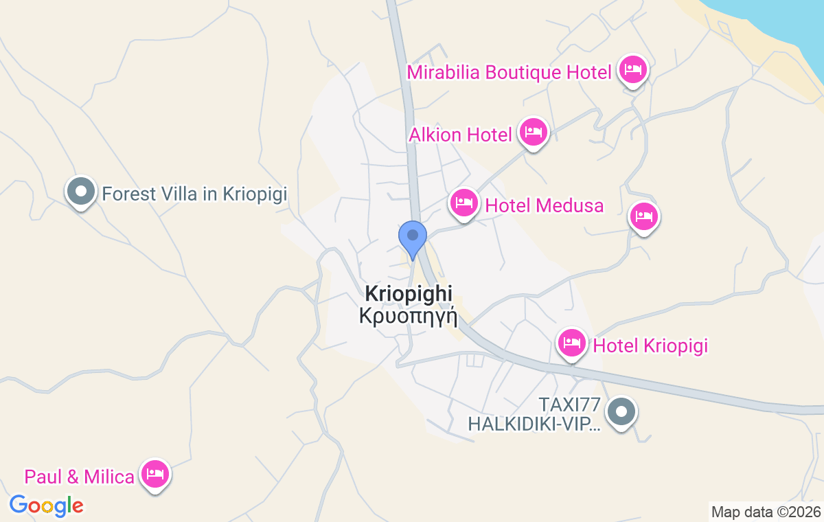 Accommodation location map
