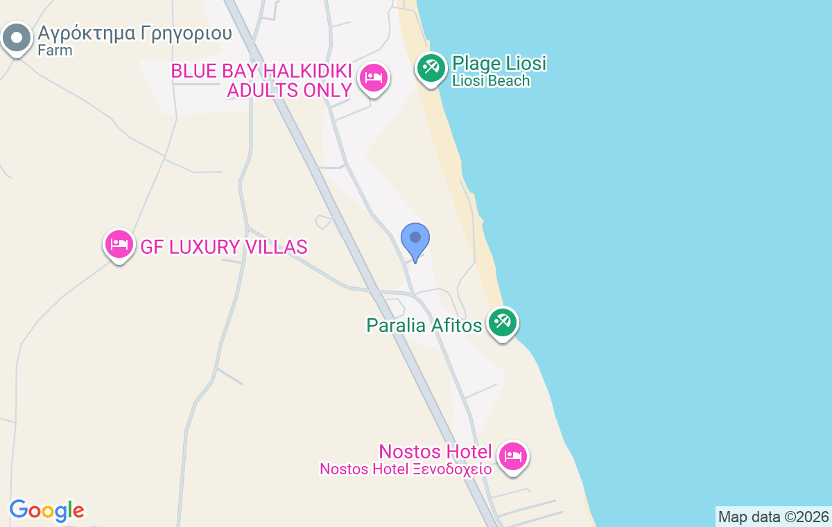 Accommodation location map