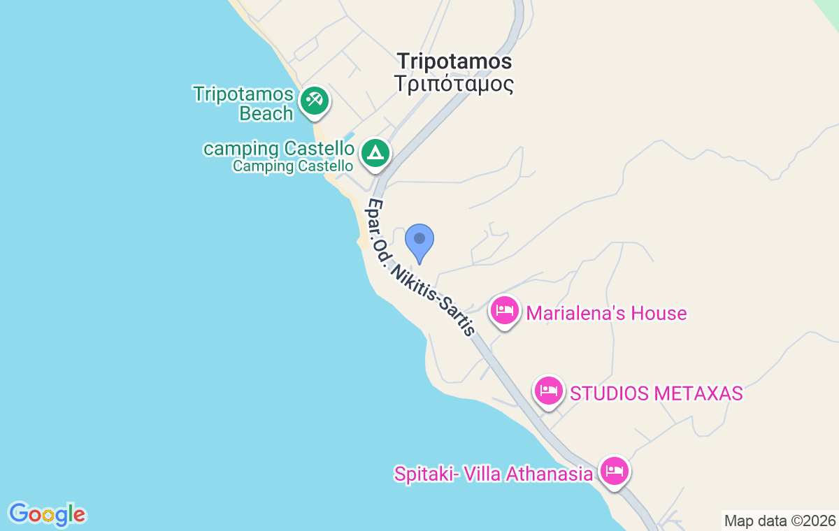 Mapa lokacije smeštaja