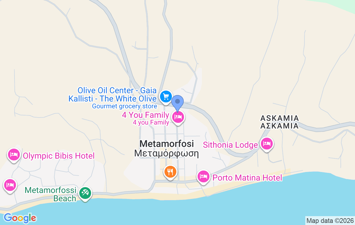 Accommodation location map