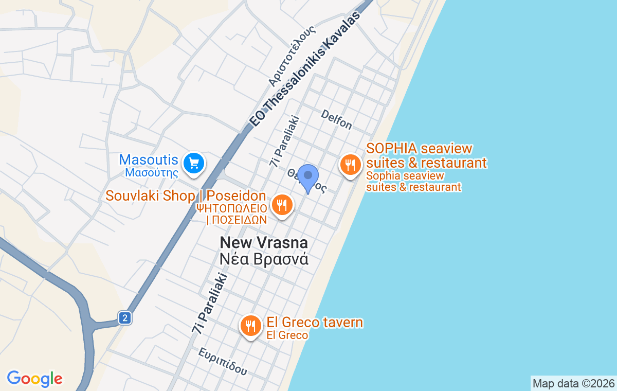Accommodation location map