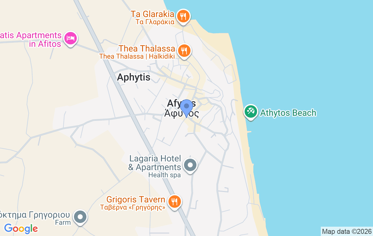 Accommodation location map