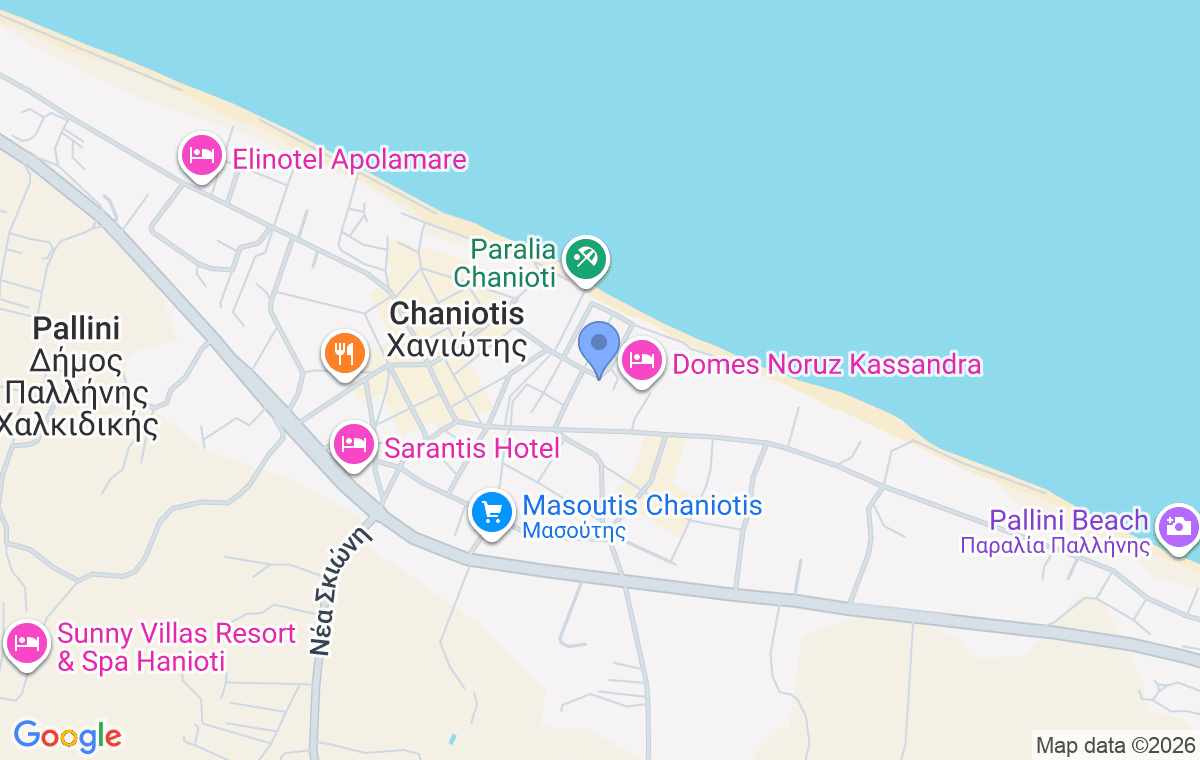 Accommodation location map