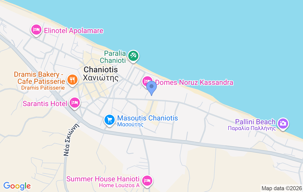 Accommodation location map