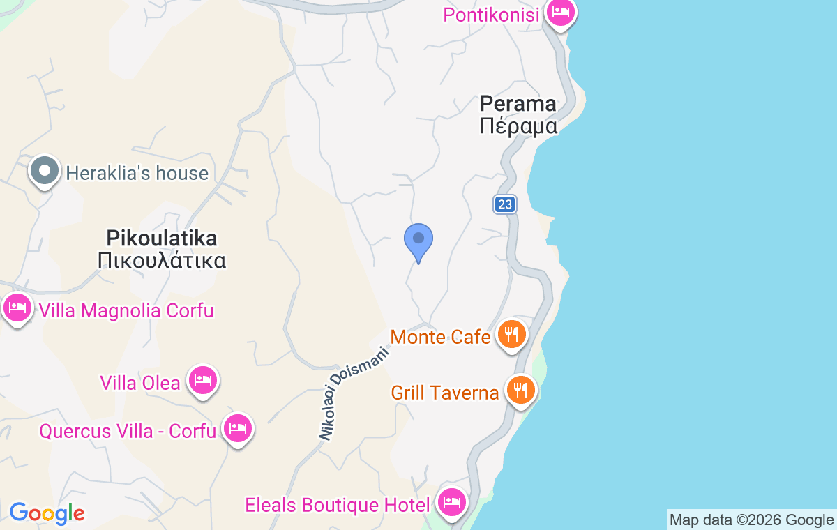 Accommodation location map