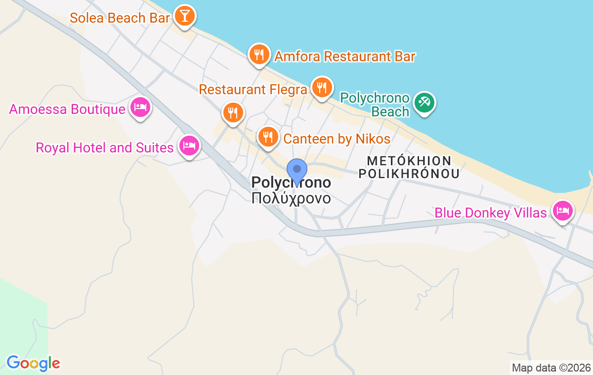 Accommodation location map