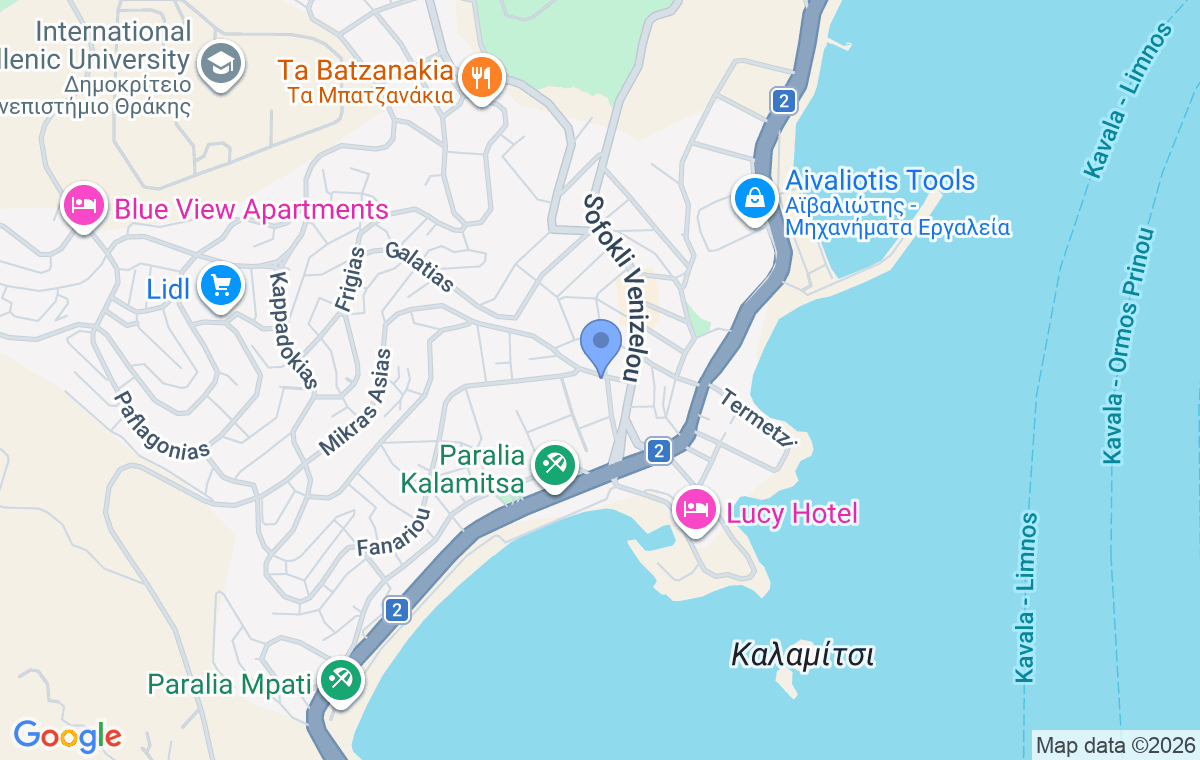 Mapa lokacije smeštaja