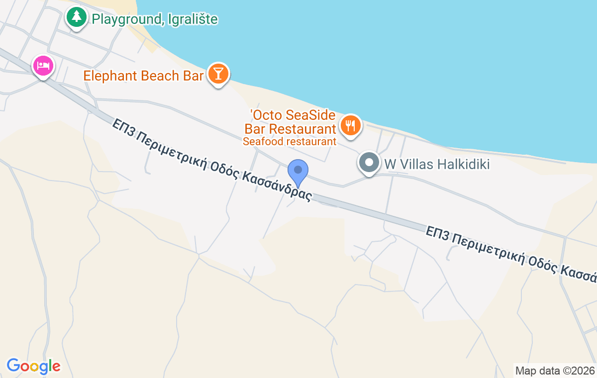 Accommodation location map