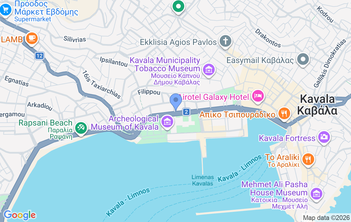 Mapa lokacije smeštaja