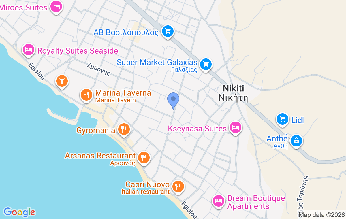 Mapa lokacije smeštaja