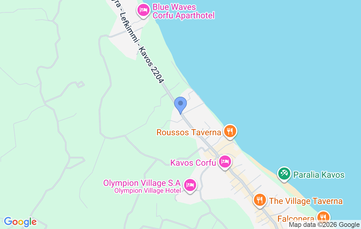 Accommodation location map