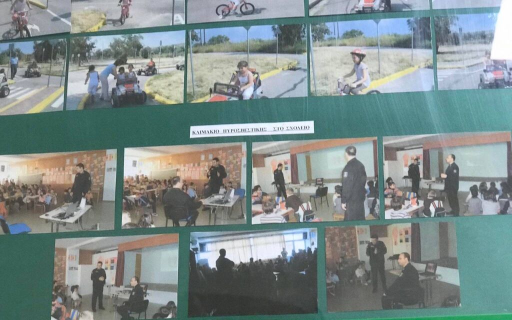 Zidne novine - obuka o ponašanju u saobraćaju