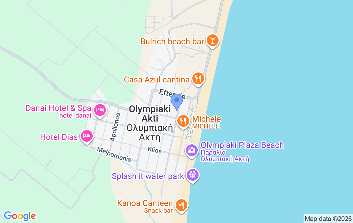 Accommodation location map