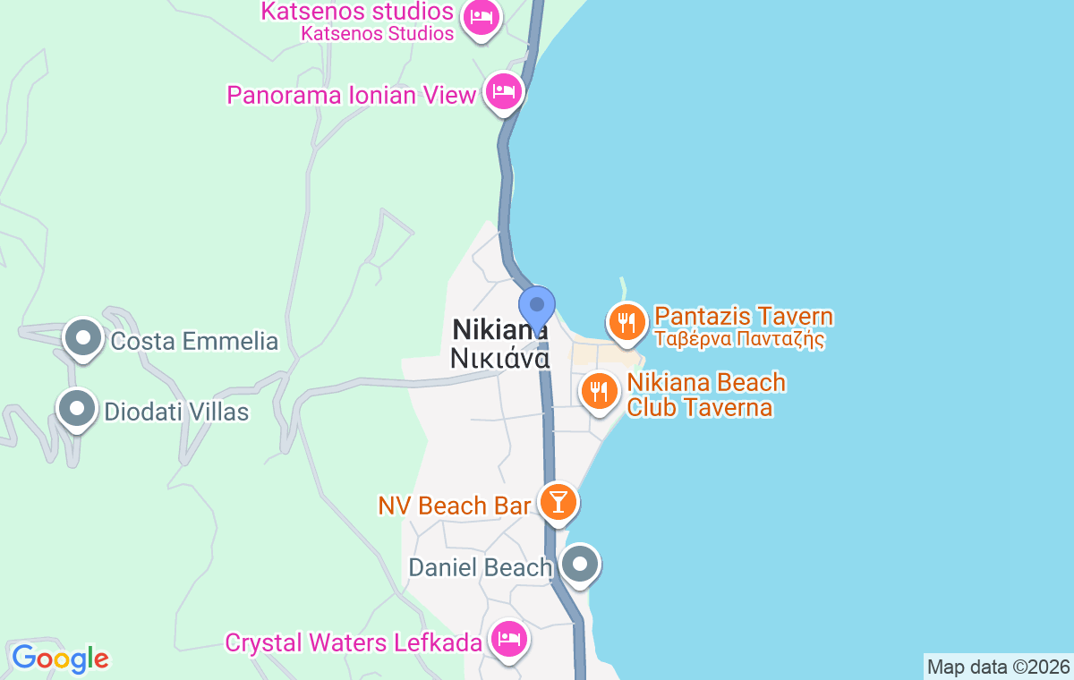 Accommodation location map