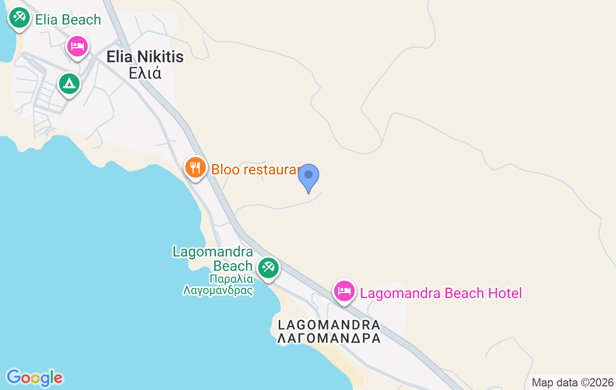 Accommodation location map