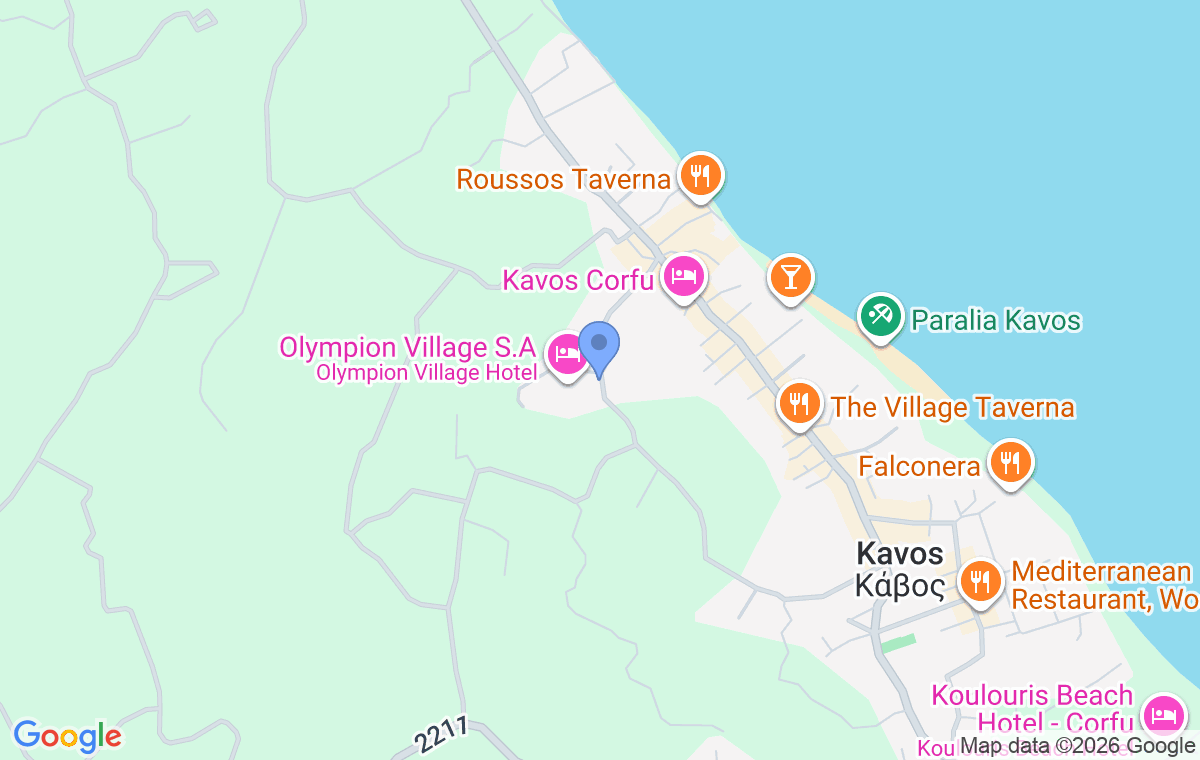 Accommodation location map