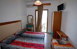Agatha Paradise Studios, Paradise Beach, Thassos, 3 Bed Studio (No.4)