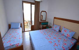 Agatha Paradise Studios, Paradise Beach, Thassos, 3 Bed Studio (No.5)
